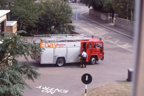 35mm slide suffolk fire - slide,