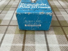 Swagelok Male Stainless Steel SS-1610-1-12ST Tube Connector 1" x 1-1/16"   New