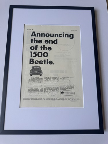 Framed original 1966 classic - original,