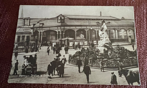 Antique postcard hull - postcard,