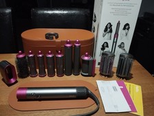 DYSON Airwrap Complete Long & Short Barrels Hair Multi-Styler  Fuchsia & Nickel 