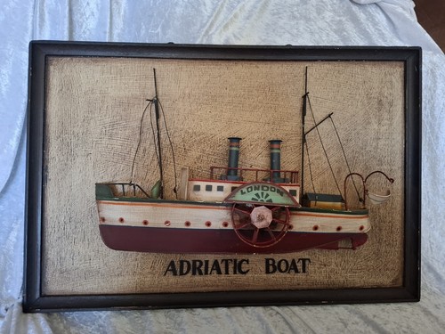 Paddle steamer wall hanging - paddle,