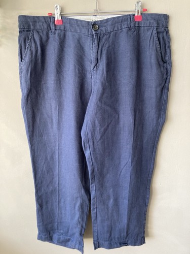 Fat face navy pure linen - fat,
