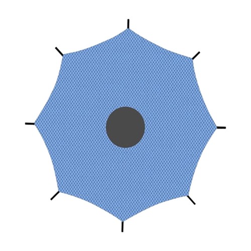 Trampoline shadow cover - shadow,