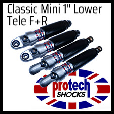 Classic Mini 1" Lowered Telescopic Shock Absorber Set Protech Shocks Damper  