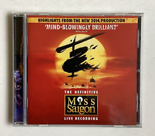 Miss Saigon Definitive Live Recording 2014 Production CD              FREE P&P