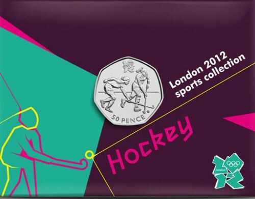 London 2012 olympic 50p coin - 50p,