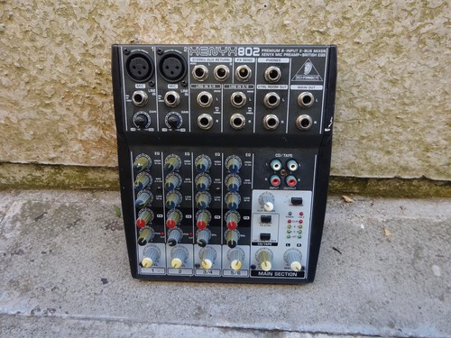 Behringer xenyx 802 input - xenyx,
