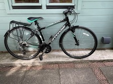 Cannondale Bike Hybrid C4  Quick Size Medium. Black with Green Frame