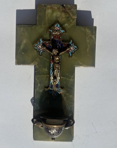 Antique stoup holy water font - antique,