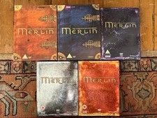 BBC Merlin DVDs- Complete Collection Series 1-5 Box Sets Dvd