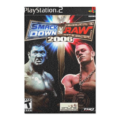 Wwe smackdown raw 2006 rug - raw,