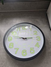Quartz Wall Clock Neon Numbers Nearly New