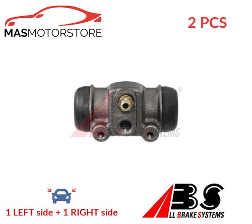 Drum wheel brake cylinder pair - drum,