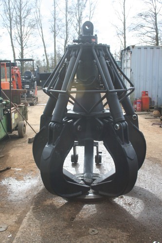 Materials handling scrap grab - handling,