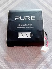 Rechargeable Battery ChargePAK Model E1 3.7V 8800mAh For Pure Radio
