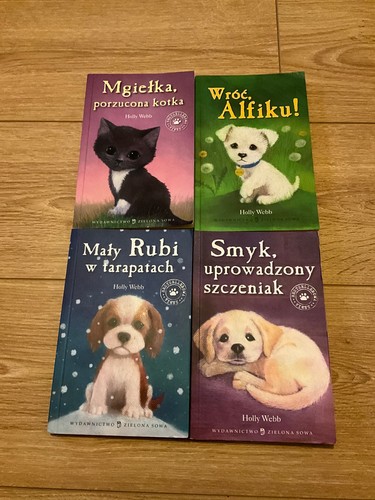 Holly webb set books polish - webb, (polish