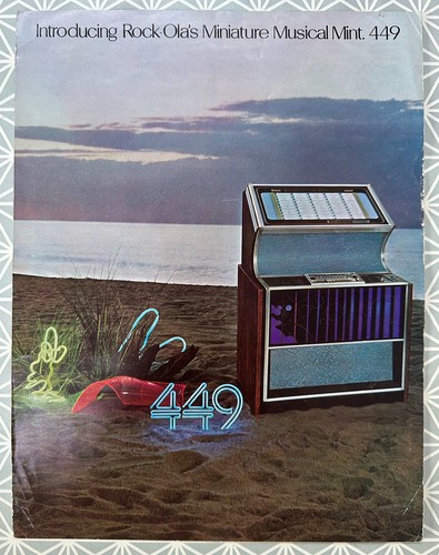 Vintage 1972 rock ola 449 - vintage,