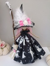 Handmade Witch Dolly Ornament
