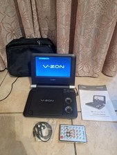 Coby Portable DVD Player 7" V-Zon  LCD TFDVD7009d with accessories K3