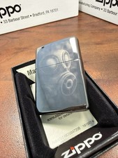 GENUINE Zippo Lighter GAS MASK