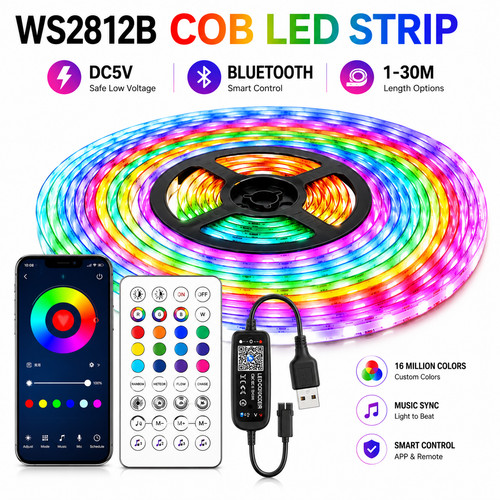 Led strip light usb 30m - strip, 1-30m
