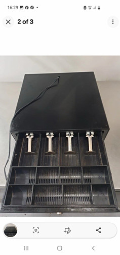 Black locking pos - black, cash