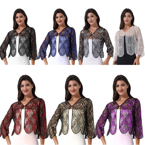 Women 1920s shawl bolero - uk,