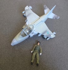 HM Armed Forces Toy Jet And Action Figure Pilot Creative Play Set