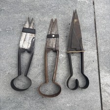 Vintage Antique Garden Pruner  Shears - JOB LOT Bundle x3  cooper Stewart D