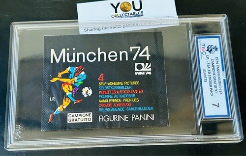 1974 panini munchen sealed - panini, wc