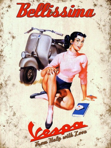 Bellissima vespa from - bellissima,
