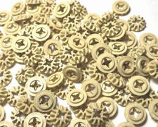 Lego Technic Gear 12 Tooth Bevel Tan 6589 Pick Pack Size (QTY)  NEW 