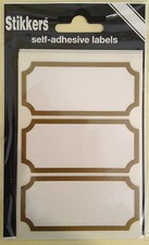 42 JAM JAR LABELS PRESERVES CHUTNEY HOME MADE JAM LABELS SELF ADHESIVE 32 x 75mm