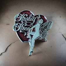 Harley Hells Angels Lady Biker Pin Badge, HOG, SUPPORT 81, 1%, DILLIGAF, Outlaw.