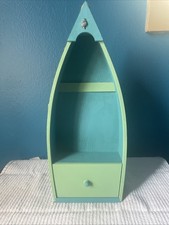 Nautical Wooden Row Boat Wall