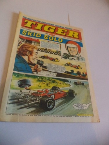 Tiger and jag comic - tiger,