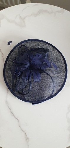 Navy fascinator women - navy, women's