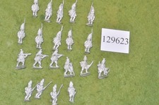 25mm 7YW / castings - front rank 20 figs - (129623)