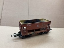 PIKO G GAUGE FREIGHT CAR WAGON OPEN ORE MINERAL WAGON DB BROWN WO/LOAD READ !
