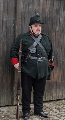 Vintage military uniform tunic - military,