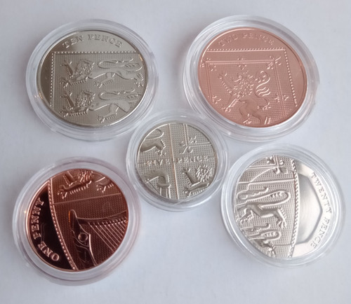 2011 shield 20p 10p - 5p, &