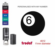snooker ball Loyalty Card