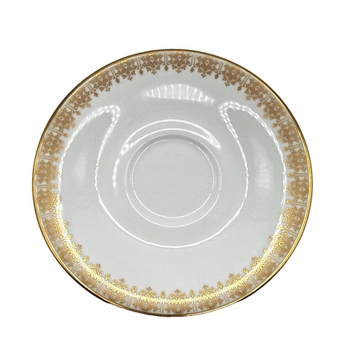 Royal doulton gold lace saucer - royal,