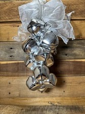 Large 2.5" & 2" Silver Jingle