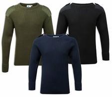 *Combat Jumper Crew Neck Blue