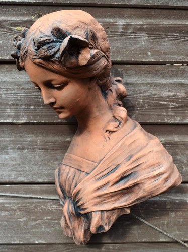Female art nouveau wall - female,