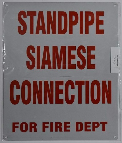 Standpipe siamese connection - standpipe,