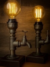 Industrial Tap Lamps Steampunk