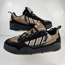 Adidas Originals Adi2000 Cordura Lace Up Trainers UK7 Unisex Black Beige